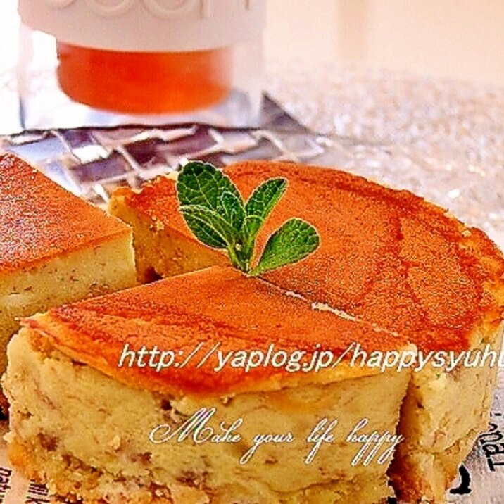 大豆粉でしっとり フライパンでバナナ チーズケーキ レシピ 作り方 By ジャカランダ 楽天レシピ 大豆粉でしっとり フライパンでバナナ チーズケーキ レシピ 作り方 By ジャカランダ 楽天レシピ
